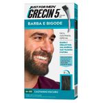 Tonalizante Grecin 5 Barba E Bigode Gel Castanho Escuro
